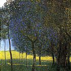 Gustav Klimt Fruit Trees painting